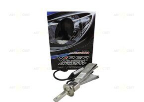 Автолампа светодиодная 12-24V H7 ULTRA BRIGHT 5500K (Гибкий кулер) VIPER