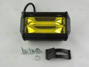 Фара светодиодная противотуманная 12-24V YELLOW 72W 3800K 3120Lm