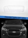 Стекло фары Chevrolet Captiva (2011-2015) Левое