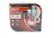 Лампа ксеноновая D3S 4350K+70% Night Breaker Unlimited Osram (к-т)