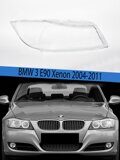 Стекло фары BMW 3 E90/E91 (2004-2011) XENON Левое