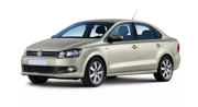 Стекло фары Volkswagen Polo (2009-2016) дорестайлинг Левое