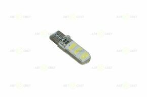 Автолампа светодиодная 24V T10 WHITE 6SMD HP-Crystal