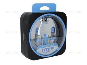 Автолампа 12V H3 55W 4400K TITANIUM (к-т) MTF