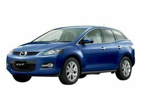 Стекло фары Mazda CX-7 (2006-2012) Левое