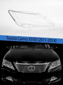 Стекло фары Toyota Camry XV50 (2011-2014) Дорестайлинг Левое