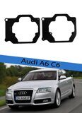 Переходная рамка Audi A6 II (C6) (2008-2011) Рестайлинг под Hella 3/3R/5R/DIXEL