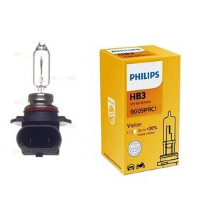 Автолампа 12V HB3+30% 65W Vision Premium Philips