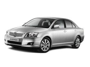 Стекло фары Toyota AVENSIS T250 (2002-2006) Дорестайлинг (Правое)