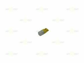 Автолампа светодиодная 12V T10 YELLOW 1W Prosvet