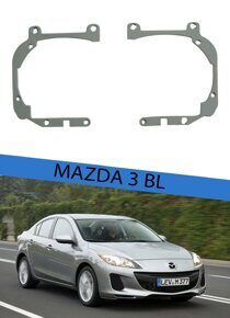 Переходная рамка Mazda 3 (BL) 2006-2013г.в Модуль 3R/5R/Bi-LED