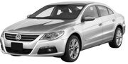 Стекло фары Volkswagen Passat СС (2008-2011) Дорестайлинг Левое