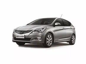 Стекло Фары HYUNDAI SOLARIS 1 (2014-2017) рестайлинг (Левое)