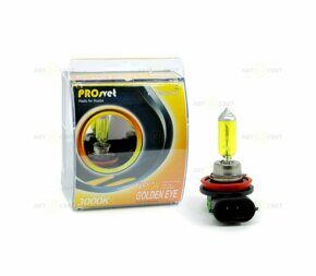 Автолампа 24V H11 70W YELLOW (к-т) Prosvet